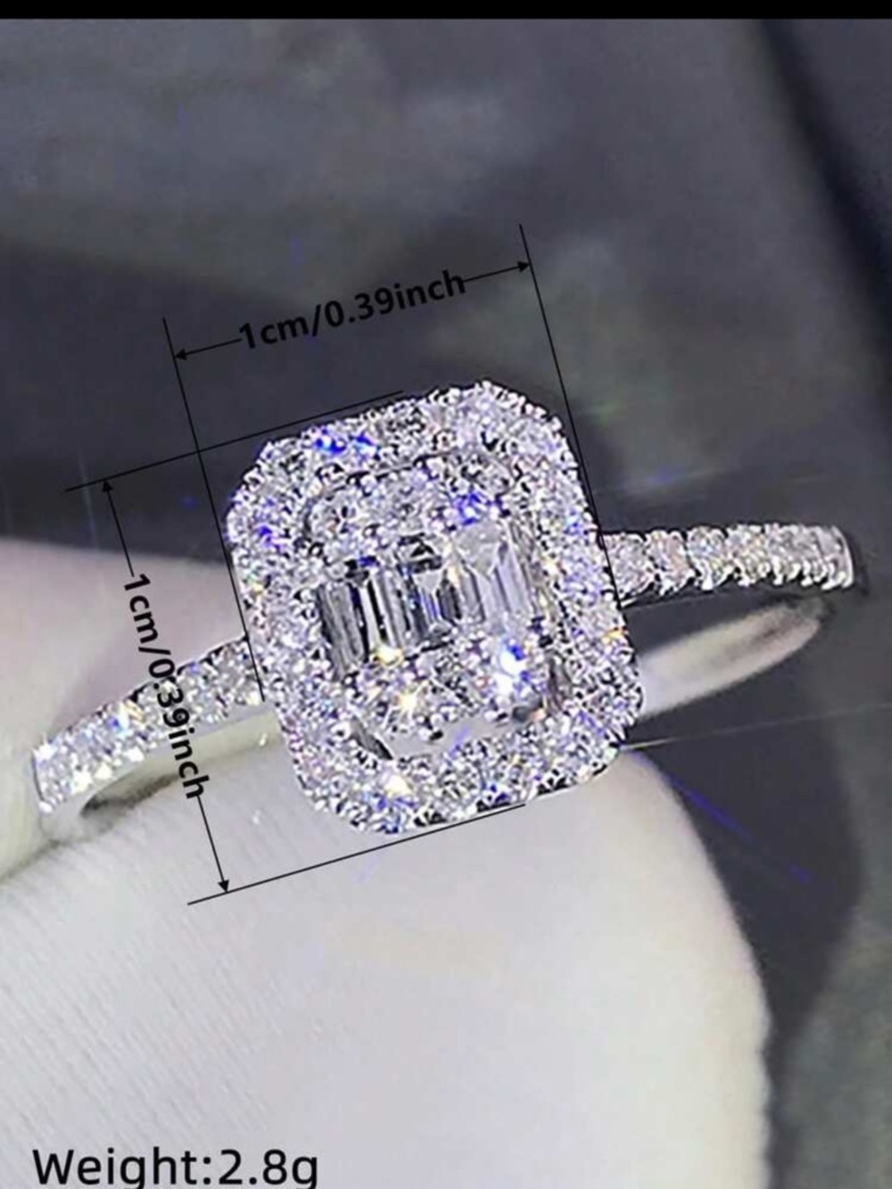 Silver ring - Picture 2 of 3